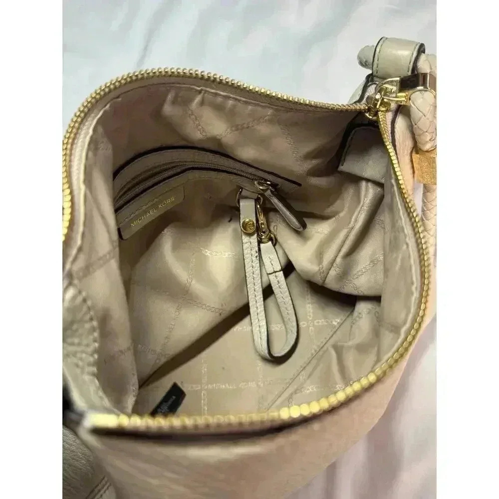 Michael Kors pebble leather tassel crossbody bag - Picture 8 of 15